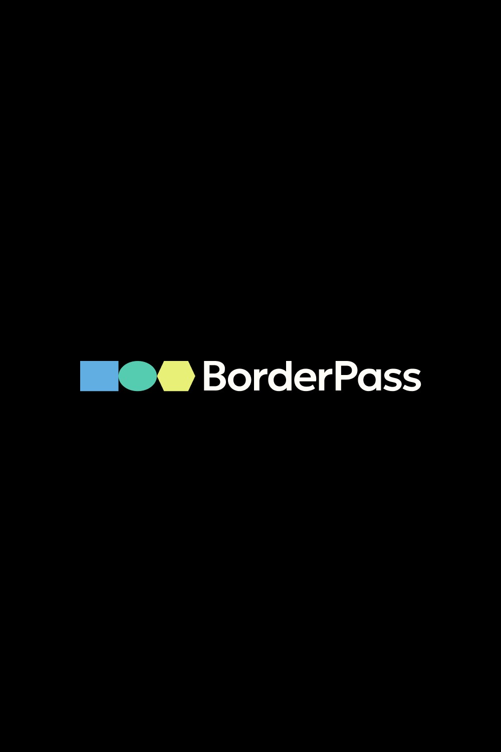 Borderpass digital product design screen, image 1 mobile version