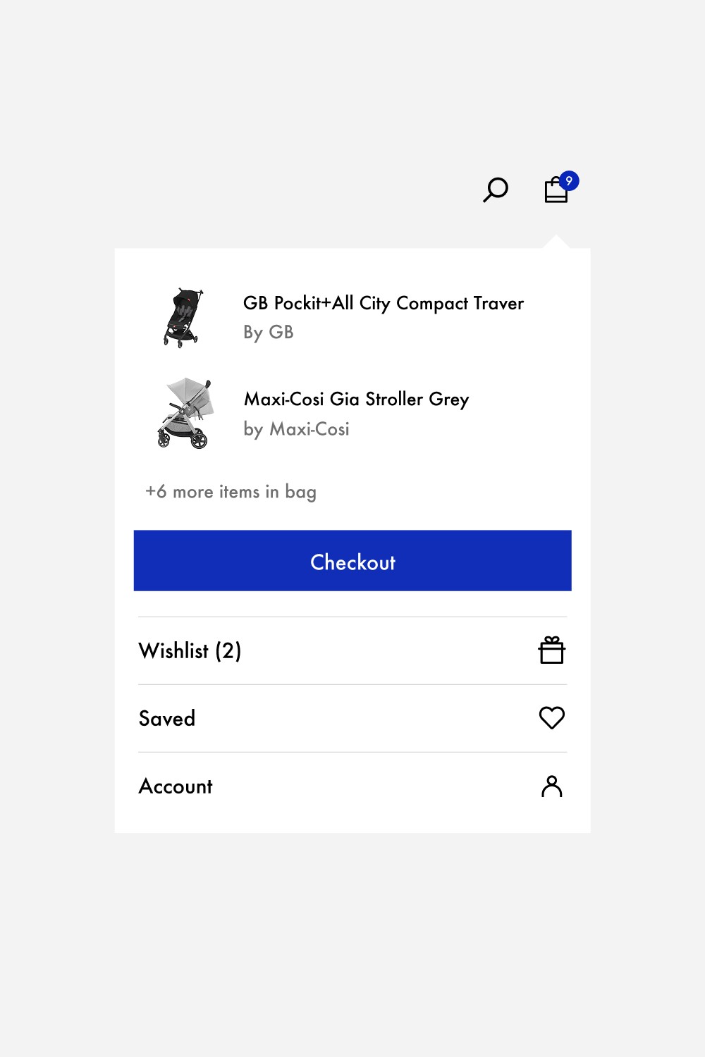 Indigo digital product design screen, image 3 mobile version