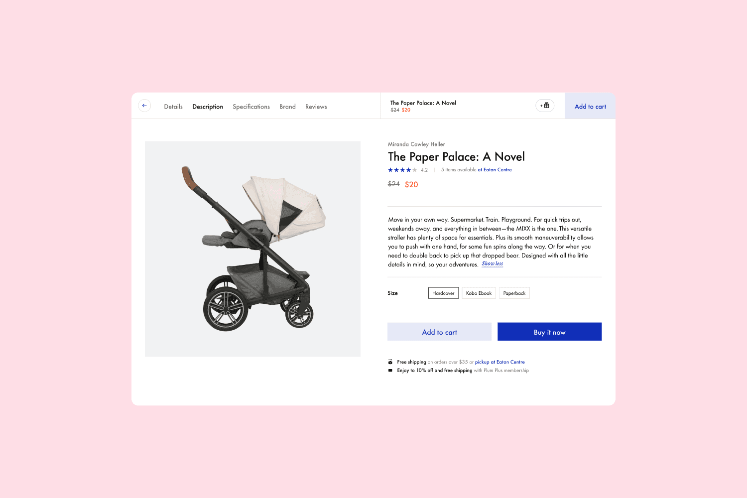 Indigo digital product design screen, image 5