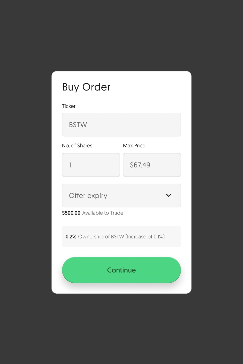Willow digital product design screen, image 5 mobile version